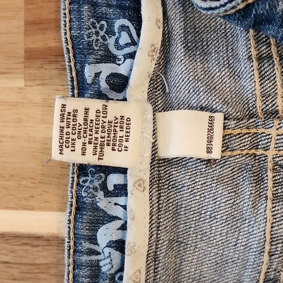 Mudd Light Wash Distressed Skinny Jeans - Womens/Juniors Size 7 - Picture 4 of 8